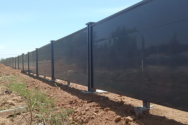 裝配式鋼結(jié)構(gòu)圍擋工程